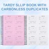 Dunzoom 1 Pack Tardy Slip Book with Carbonless Duplicates 3.5