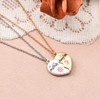 Birthday Gifts for Mom Daughter Matching Heart Necklace for 2,