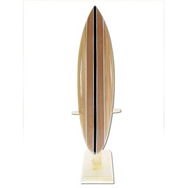 Seestern Sportswear FBA_1852 Decorative Wooden Surfboard 30 cm Long Airbrush Design Surfing Surfing Surfing Surf