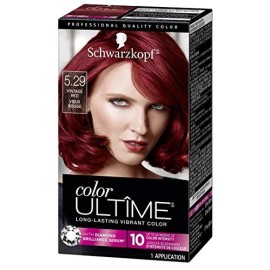 Schwarzkopf Color Ultime Vintage Red Permanent Hair Dye with Diamond Shine
