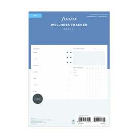 A5 Minimal Wellness Tracker