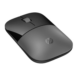 HP Wireless Mouse, Z3700, Quiet, Dual Wireless Mouse, Windows Mac, ChromeOS, Bluetooth Connection, 2.4 GHz Dongle, Silent Mouse (Silver)