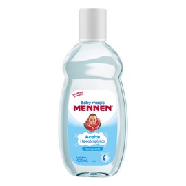 Baby Magic Mennen, Aceite de Bebé Hipoalergénico, Creado para Cuidar, Limpiar y Humectar la Piel de tu Bebé, Ideal para dar Masajes, 400 ml.
