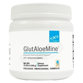 XYMOGEN GlutAloeMine Powder - Supports Gut Health Licorice Aloe Vera Extract Glutamine with Arabinogalactan for Gastrointestinal Health 3000 mg (6.1 oz), 12.28 oz (1 pack), 348 g, 1 count / XYMOGEN GlutAloeMine 파우더 - 장 건강 지원 감초 알로에 베라 추출물 위장 건강을 위한 아라비노갈락탄 함유 글루타민 3000mg (6.1oz), 12.28온스(1팩), 348g, 1개