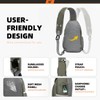 SKYSPER Sling Bag RFID Crossbody Sling Backpack Cross Body Shoulder