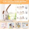 3rd Gen 58mm Button Maker Machine - No Installation DIY