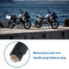 LT Easiyl 1 Pair Solid Motorcycle Handlebar Ends Motorcycle Handlebar