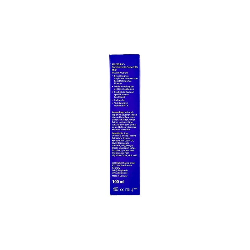 ALLERGIKA Evening Primrose Oil Cream 20% MED 100 ml