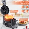 1400W Waffle Maker, Double Belgian Waffle Maker 180°Flip, Waffle Iron