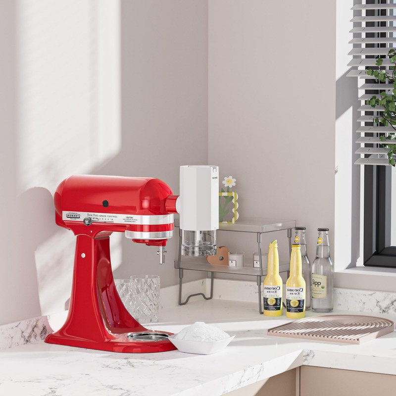 Shaved Ice Attachment for KitchenAid Stand Mixer, Snow Cone Maker