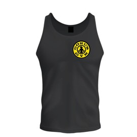 Work Out Training Goku's Gym Unisex S - 2XL Tank Top Tee Shirt (L) Black