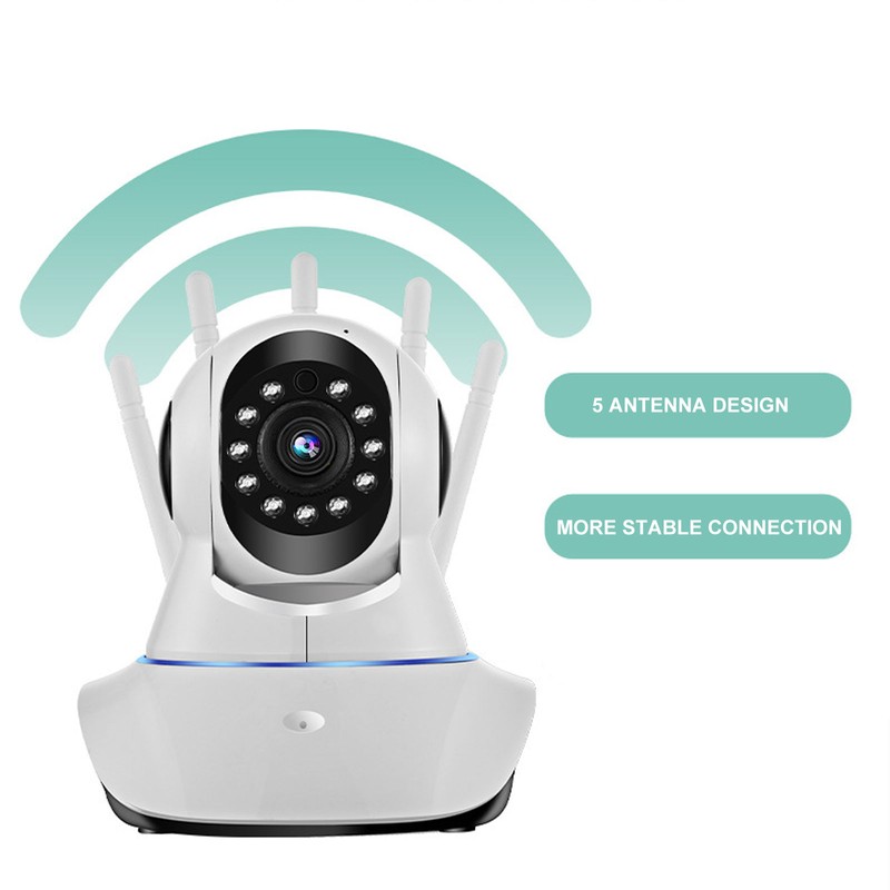 HD Indoor Security Camera 360 Degree Panoramic Night Vision 5