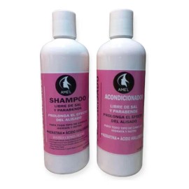 Shampoo Y Acondicionador Libre De Sal Post Alisado 500ml C/u