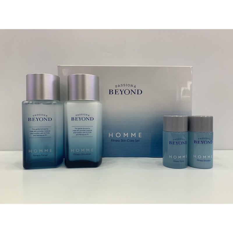 Beyond Homme Fitness 2-piece set (toner 130ml + emulsion 130ml)