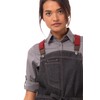 Chef Works Unisex Berkeley Short Bib Apron, Indigo Blue, One