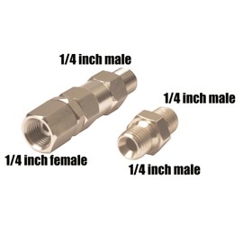 GDHXW 1/4 inch Sprayer Joint 360 Degrees Rotate Stainless Steel with Paint Hose Connector,for Airless Paint Sprayer