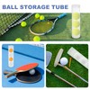 sourcing map Transparent Plastic Storage Tubes, 2" x 4"(50x100mm) Polycarbonate