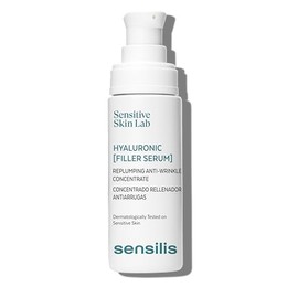 Sensilis Hyaluronic Filler Serum Facial Concentrado Rellenador Antiarrugas, Hidratante, Con Ácido Hialurónico, Para Todo Tipo de Piel Sensible - 30 Ml