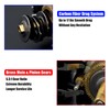 CAMEKOON X-Tribe Round Baitcasting Fishing Reel, Synchronized Level Wind System,