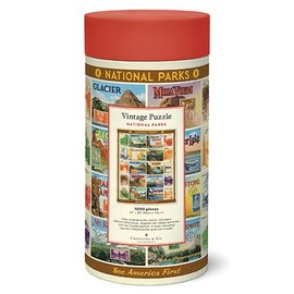 Cavallini Papers & Co. Rompecabezas de 1000 piezas, Parques Nacionales 2