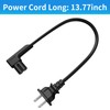 1.15ft Power Cord Compatible with Sonos One, One SL and