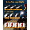 Super Bright Bike Lights for Night Riding, USB Rechargeable Mountain