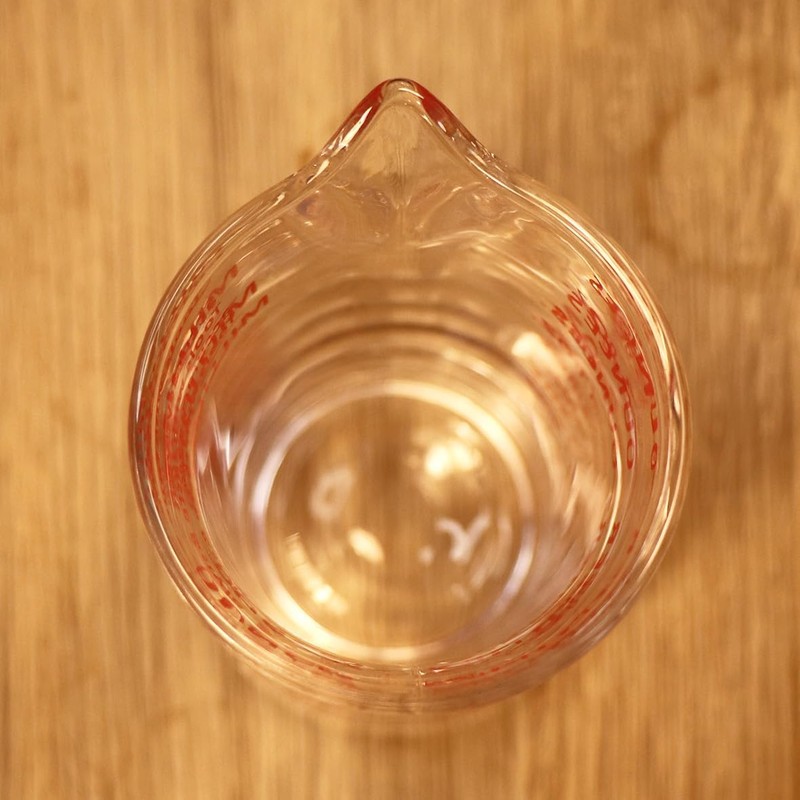 Ackers 3oz/90ml Glass Measuring Cup – Shot Glass with Double