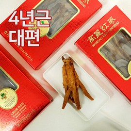 4-year-old Korean red ginseng, dried red ginseng, dried red ginseng, dried red ginseng products / 4년근 고려 홍삼 말린 홍삼 건홍삼 건조 홍삼 제품