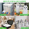 ALLCLEANbags Trash Bags 15 Gallon Tall Kitchen Drawstring Garbage Bags,Fit