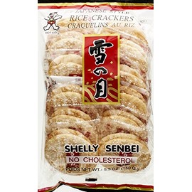 4 set Hot Kid Shelly Senbei Rice Crackers, 5.3 Oz, 4 set 5.3 Ounce (Pack of 1)