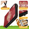 KivolFun San Francisco Football Card Binder with Sleeves, 400 Pocket,