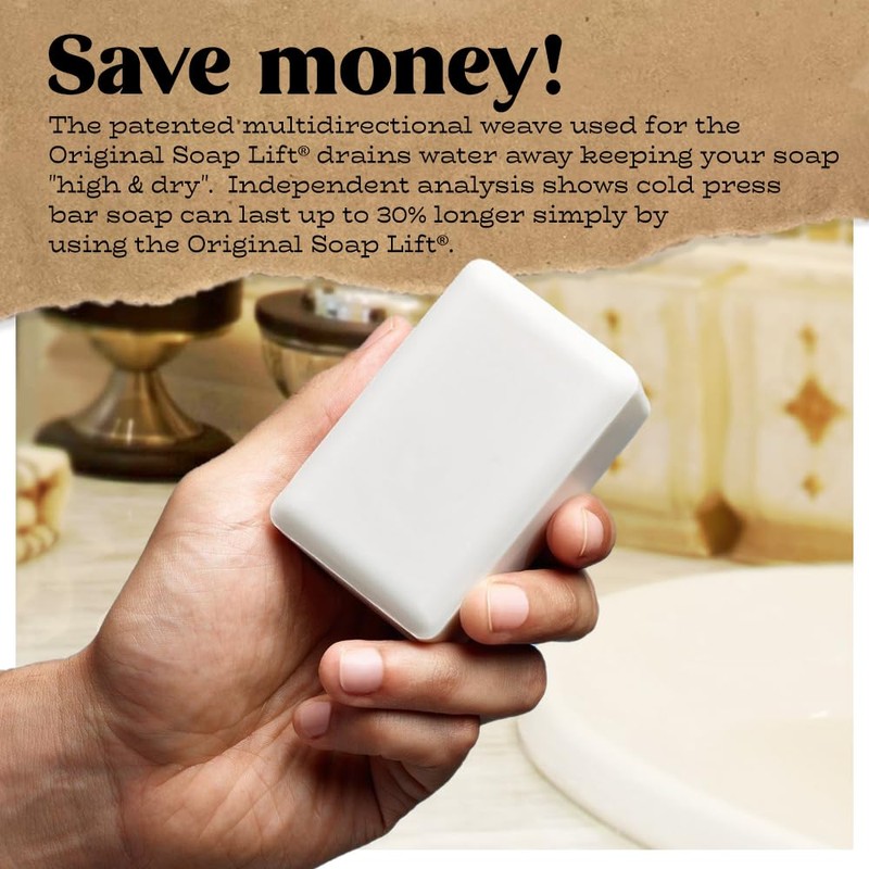 Bone Soap Lift Soap Dish, Two Pack