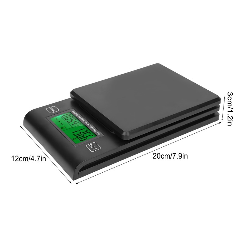 Multi Function Digital LCD Coffee Scale Kitchen Food Electronic Scale