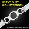 AMYSPORTS High Strength Solid Ring Fishing Stainless Steel Jigging Ring
