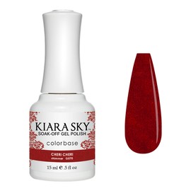 Kiara Sky Gel Polish Red Tones 0.5 Fl Oz (Cheri Cheri)