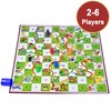 Snakes and Ladders Board Game, Traditional Game for Kids &