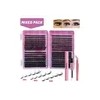 Kit De Extensión 640 Natural Lash Curl D 30d+40d+50d