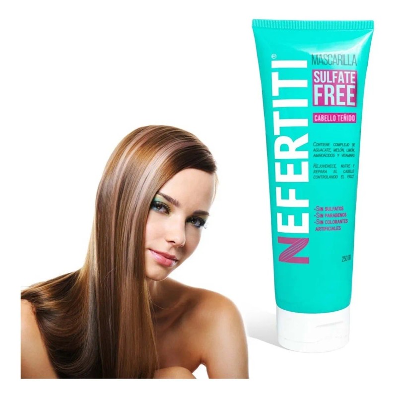 Mascarilla Para Cabello Teido Sin Sulfatos Ni Parabenos