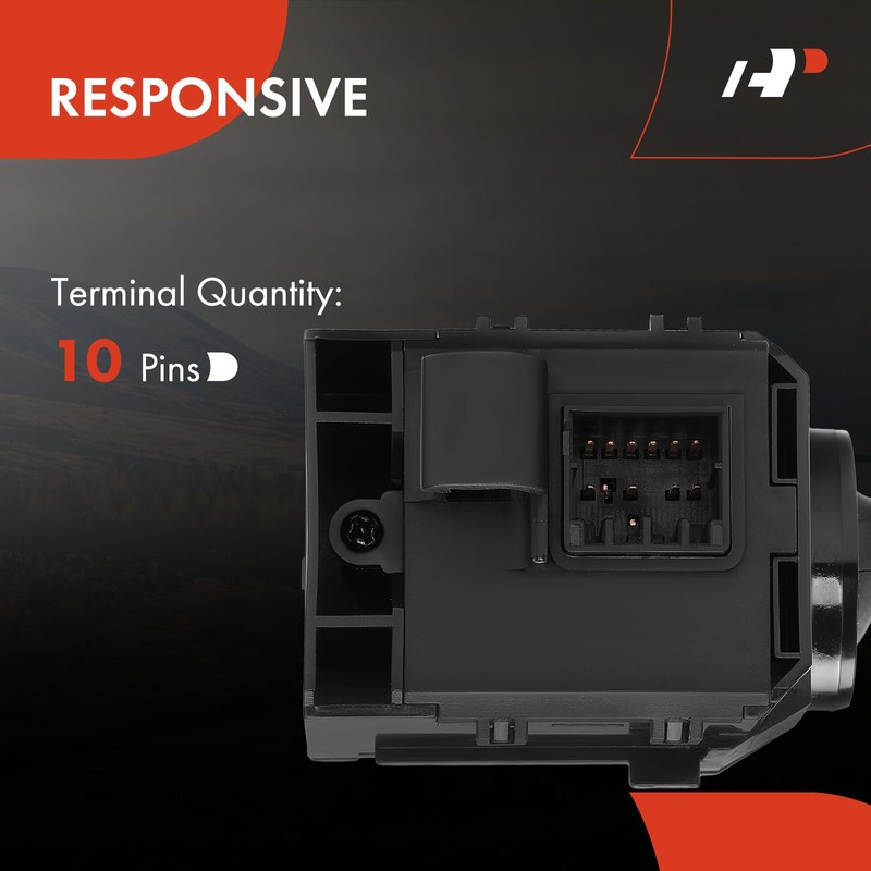 A-Premium Turn Signal Switch, Headlight Dimmer Parking Light Multifunction Switch