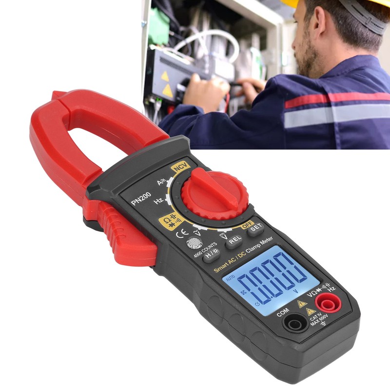Digital Clamp Meter Multifunctional AC DC Ammeter NCV Smart Multimeter