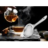 Stainless Steel Kitchenware Tea Strainer Chai Chalni for Kitchen Use