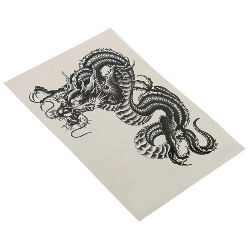 EROSPA® Temporary Tattoo Sheet / Sticker Dragon Dragon 15 x