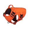 ICEFANG Tactical Dog Harness with 4X Metal Buckle,Working Dog MOLLE