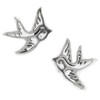 Touch Jewellery 925 Sterling Silver Swallow Stud Earrings