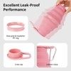 Silicone Collapsible Travel Water Cup with Lids, Portable Drinking Cup,