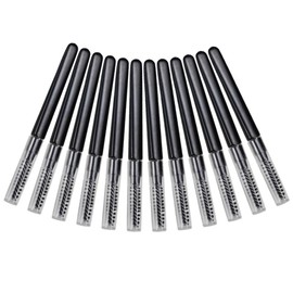 SAFIGLE 20Pcs Portable Eyebrow Brushes with Lids Sanitary and Dustproof Eyelash Combs for Women for Home and Professional Makeup Use present for Makeup Lovers