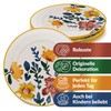 Lashuma Dinner Plates Ceramic Colourful Set of 4 Plates 15