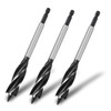 hsawbit 3pcs x 18mm x 165mm Wood Drill Bit, Auger