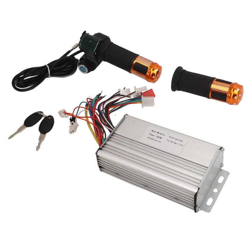 48V 1000W Brushless Controller Electric Bike Conversion Kit Gold Universal