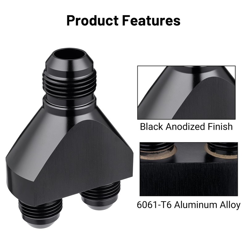 EVIL ENERGY 10AN Male to Parallel Exit Dual 8AN Male